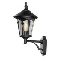 Wandlamp Virgo opwaarts - Matzwart - thumbnail