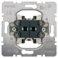 PEHA by Honeywell 106411 Jaloezie-schakelaar Inzetstuk Bont 1 stuk(s) - thumbnail