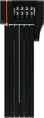 Abus bordo ugrip 5700 - vouwslot zwart 80cm Abus bordo ugrip 5700 - vouwslot zwart 80cm