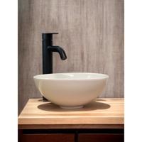 Waskom Casajoy Blanco Rond 28 cm Keramiek Wit Casajoy - thumbnail