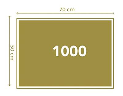Clementoni wereldkaart puzzel kleine zeemeermin, 1000st.