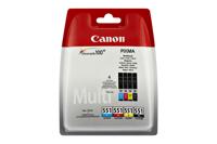 Canon CLI-551 inktcartridge 4 stuk(s) Origineel Normaal rendement Zwart, Cyaan, Magenta, Geel - thumbnail