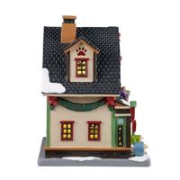 Lemax luna & ollie&apos;s custom pet furniture verlicht kersthuisje Caddington Village 2025 - thumbnail