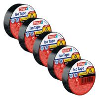 tesa 56192-00502-23 Isolatietape tesa Zwart (l x b) 10 m x 15 mm 5 stuk(s) - thumbnail
