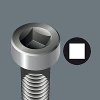 Wera 868/4 IMP DC Impaktor Binnenvierkant Bits SB, # 3 x 50 mm - 05073972001 - thumbnail