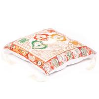 Klankschaalkussen Deluxe Dubbele Dorje Wit - thumbnail