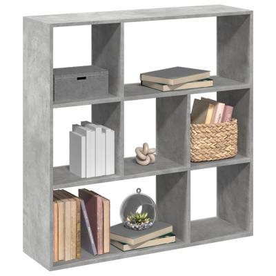 Kamerscherm / boekenkast 102x29x103,5 cm hout betongrijs Kamerscherm / boekenkast 102x29x103,5 cm hout betongrijs