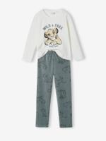 Disney® LEEUWENKONING pyjama voor jongens van fluweel / velours groen, bedrukt - thumbnail