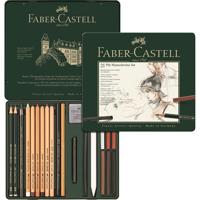 Faber Castell FC-112976 Pitt Monochrome Set Faber-Castell 21-delig Medium - thumbnail