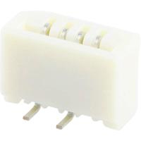 Molex 528080470 Female header (standaard) Totaal aantal polen: 4 Rastermaat: 1 mm Inhoud: 1 stuk(s) Tape on Full reel - thumbnail