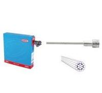 Elvedes Rem binnenkabel 2000mm rvs ø1,5mm v-nippel (100 stuks) - thumbnail