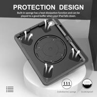 honju Rugged Back cover Grijs Tabletcover - thumbnail