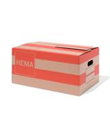 HEMA Sterke verhuisdoos 48.3x32x23.2cm karton strepen - thumbnail