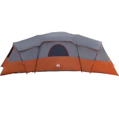 Tent Grijs en oranje Large Polyester