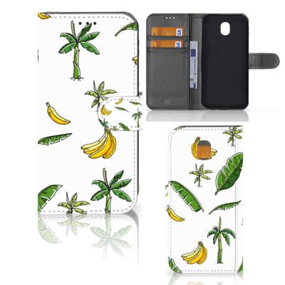Samsung Galaxy J5 2017 Hoesje Banana Tree | Portemonnee hoesje Samsung Galaxy J5 2017 Hoesje Banana Tree | Portemonnee hoesje