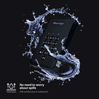 iStorage diskAshur 2® 500 GB Externe harde schijf (2,5 inch) USB-A 3.2 Gen 2 Zwart IS-DA2-256-500-B - thumbnail