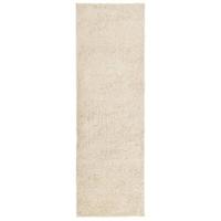 VidaXL Vloerkleed pamplona shaggy hoogpolig modern 80x250 cm goudkleur - thumbnail