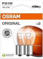 OSRAM kogellamp bl.brakel.12v 21w 2st.sb sockel ba 15s - thumbnail