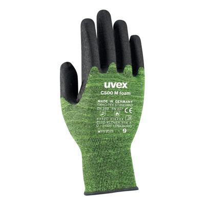 uvex C500 M foam 6049810 Snijbeschermingshandschoen Maat (handschoen): 10 EN 388 1 paar uvex C500 M foam 6049810 Snijbeschermingshandschoen Maat (handschoen): 10 EN 388 1 paar