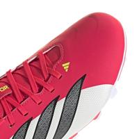 adidas Predator Club Gras / Kunstgras Voetbalschoenen (MG) Kids Rood Wit Zwart - thumbnail