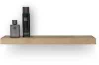 Looox Wooden Wall Shelf Free Planchet 60x15x4 cm Old Grey - thumbnail