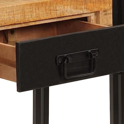 Wandtafel 110x30x76 cm massief mangohout Wandtafel 110x30x76 cm massief mangohout