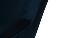 Armstoel DKD Home Decor Blauw Zwart Metaal 68 x 76 x 90 cm - thumbnail