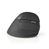 Ergonomic Wireless Mouse | Mini | 1600 dpi | 6-Button | Black - thumbnail