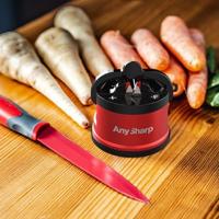 AnySharp Messenslijper Pro Metal - Metallic rood - thumbnail