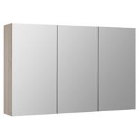 Spiegelkast Differnz Reno 120 cm Eiken Differnz - thumbnail