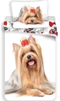 Animal Pictures dekbedovertrek Yorkshire Terrier 140 x 200 cm 70 x 90 cm - Katoen - thumbnail