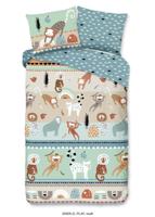 Good Morning Kinderdekbedovertrek "dieren" - Multi - (140x200/220 cm) - Katoen - thumbnail