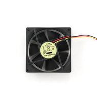 Ventilator voor PC behuizing, kogellager, 80x80x25mm Ventilator voor PC behuizing, kogellager, 80x80x25mm