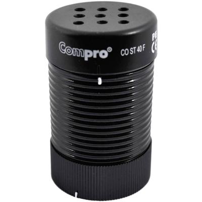 ComPro Sirene CO ST 40 S 024 CO ST 40 Continugeluid, Enkele toon 24 V/DC, 24 V/AC 75 dB ComPro Sirene CO ST 40 S 024 CO ST 40 Continugeluid, Enkele toon 24 V/DC, 24 V/AC 75 dB