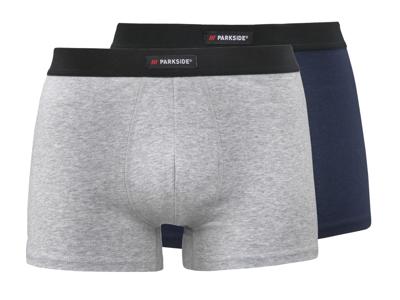 PARKSIDE Set van 2 heren boxers (Donkerblauw/grijs, XXL) PARKSIDE Set van 2 heren boxers (Donkerblauw/grijs, XXL)