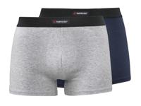 PARKSIDE Set van 2 heren boxers (Donkerblauw/grijs, XXL) - thumbnail