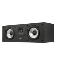 Polk Audio Monitor XT30 Hoge Resolutie Center Channel Luidspreker, Center Speaker met Hi-Res Gecertificeerde Prestaties, Dolby Atmos-gecertificeerd en DTS:X-compatibel - Zwart - thumbnail