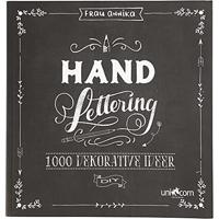 Handlettering - 1000 Ideeën, afm 22x23 cm, dikte 2 cm, Aantal pagina&apos;s 143, 1 stuk, Deense tekst - thumbnail
