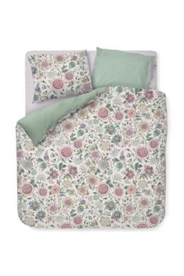 Pip Studio Pip Studio Dekbedovertrek Viva Las Flores White 200x200/220 cm