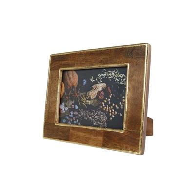 CosyDecor Fotolijst "jim" 13x18 naturel/goud hout