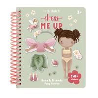 Little Dutch dress up stickerboek rosa fairy garden - thumbnail