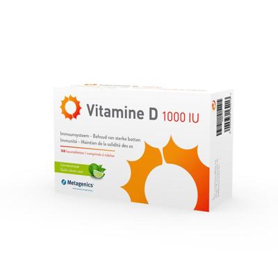 Metagenics Vitamine D 1000 IU 168Kauwtabletten