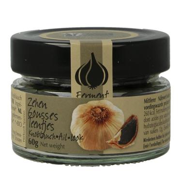 Zwarte gefermenteerde knoflookteentjes - 60 gram