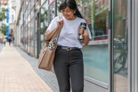 Trixie hondentas citystyle kunstleer cappuccino - thumbnail