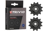 Trivio - derailleurwieltjes 12/12t chromo lagers - thumbnail