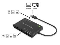 Conceptronic BIAN01B smart card reader Binnen USB 3.2 Gen 1 (3.1 Gen 1) Zwart - thumbnail