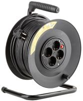 Technik Kabelhaspel H05 3x1,5qmm 50m zwart - 1167274 - thumbnail