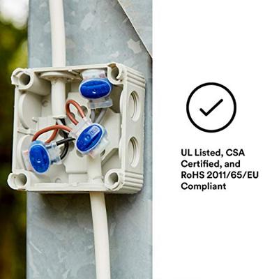 3M 314 Aansluiting Flexibel: 0.5-1.5 mm² Massief: 0.5-1.5 mm² Aantal polen: 3 50 stuk(s) Blauw