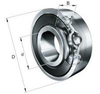 FAG 6203-C-2HRS-C3 Groefkogellager, enkele rij Boordiameter 17 mm Buitendiameter 40 mm Toerental (max.) 12000 omw/min - thumbnail
