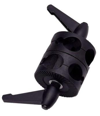 Falcon eyes dubbele buisklem ec-32 voor 16/20/28/30 mm buizen